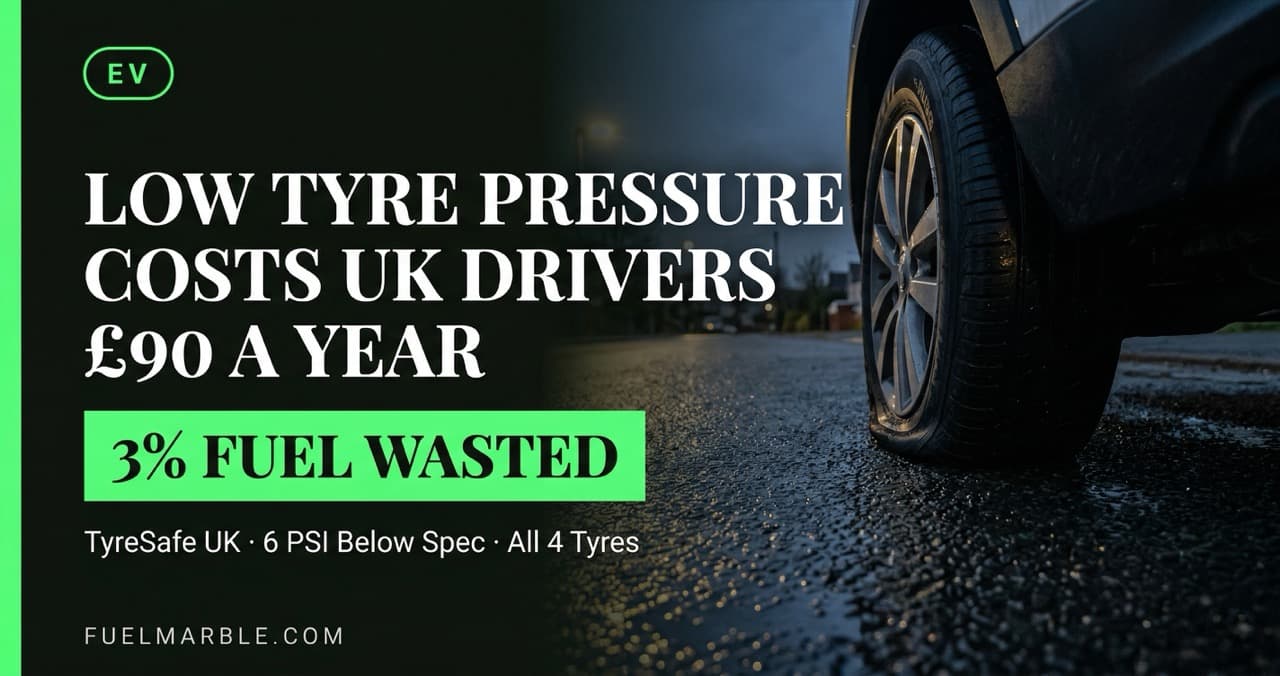 Does tyre pressure affect fuel economy — UK driver guide to tyre inflation and fuel savings 2026