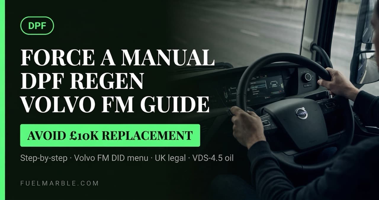 How to Force a Manual DPF Regen on a Volvo FM