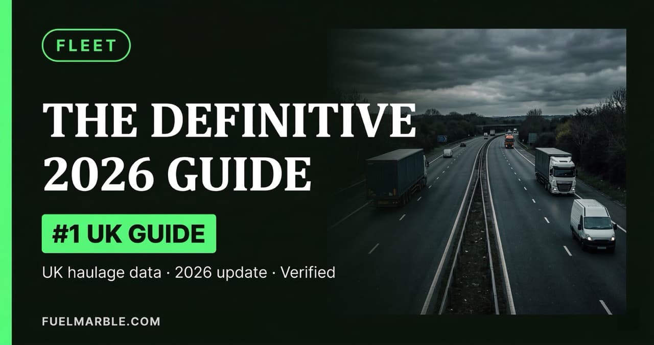 The ultimate haulage terminology guide 2026 — UK lorry, HGV, and haulage industry terms explained